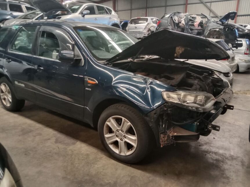 Ford Territory 2012 Blue Wrecking