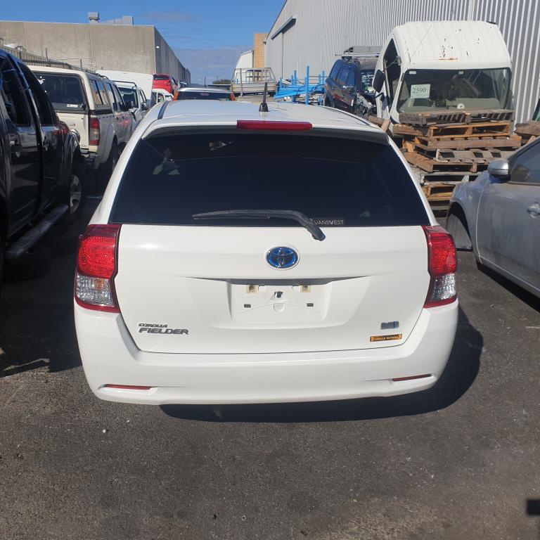 Toyota Corolla fielder hybrid white 2021 wrecking