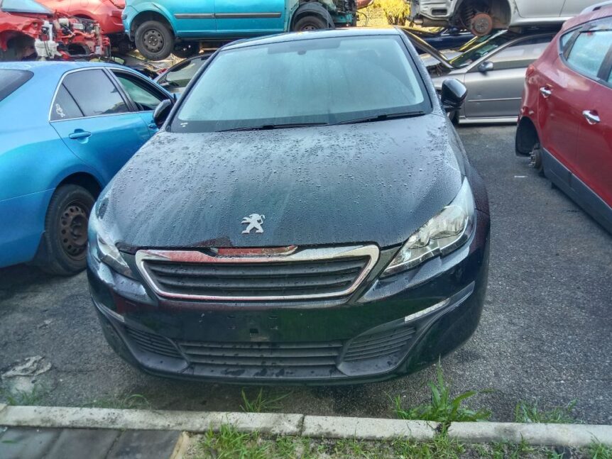 Peugeot 308 2014 Black Wrecking