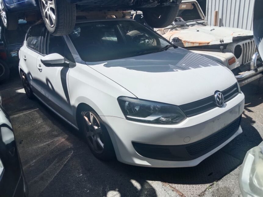 Volkswagen Polo 2012 White Wrecking